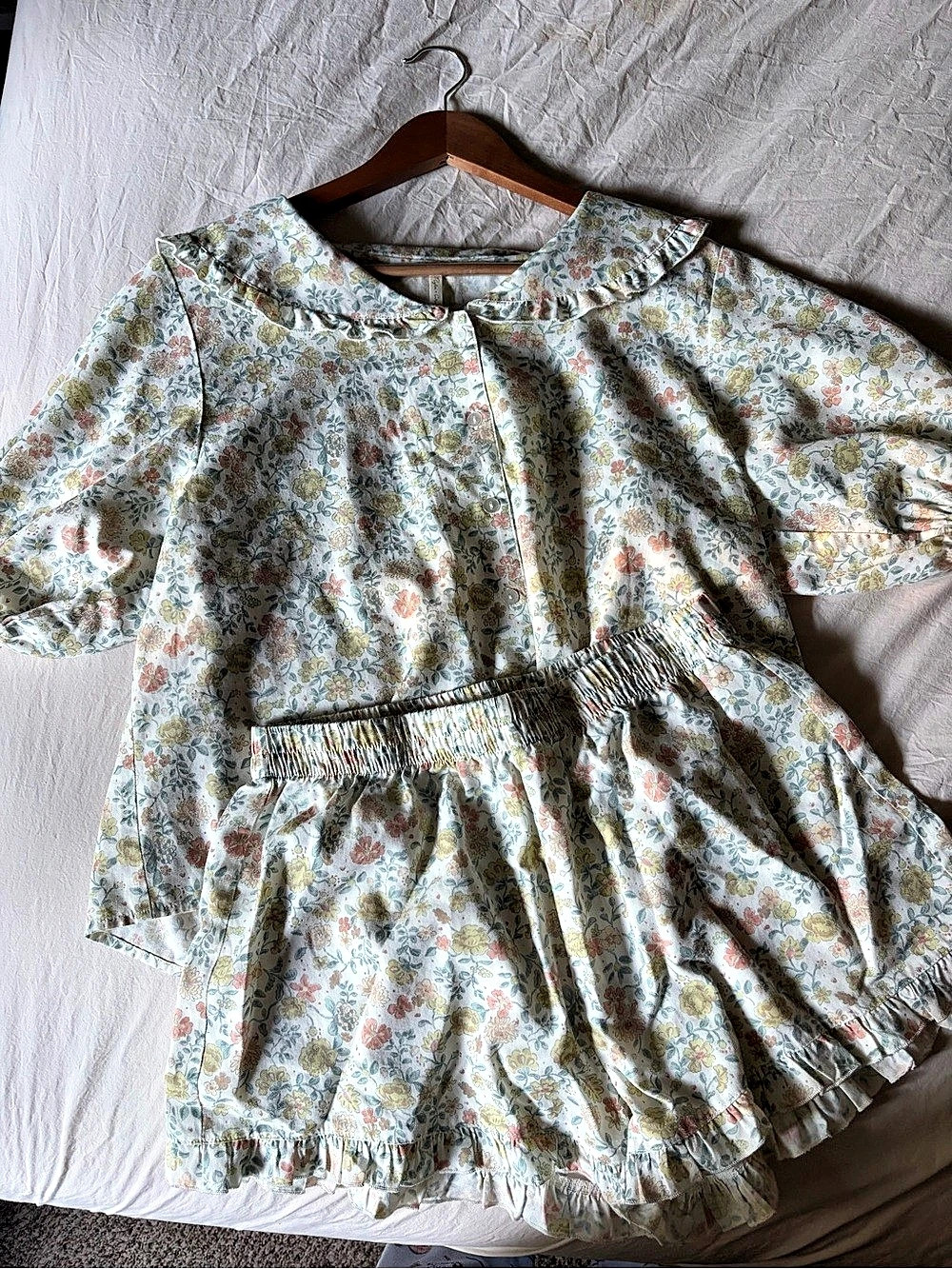 Rylee + Cru Floral Mini Dress Small